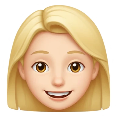 Mischievous smile   sticker