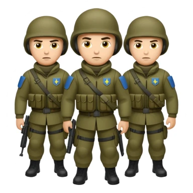 Ukrainian intelligance agency warrior men company group team one sticker