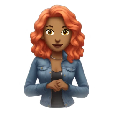 "Slay Queen" in a bubble sticker