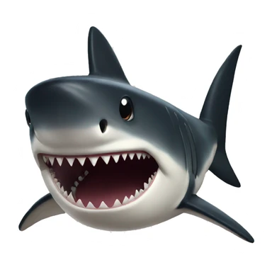 Black shark  sticker