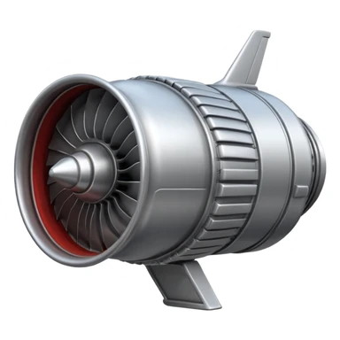 B737 Strong  Jet Engine sticker