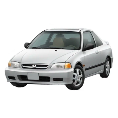 1999 honda civic  sticker