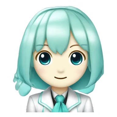 Cinnamoroll with hatsune miku sticker