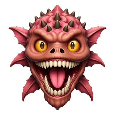 Make a demogorgan emoji sticker