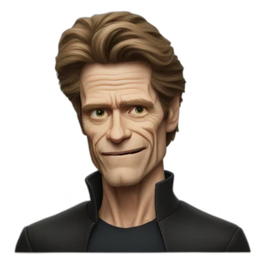 willem dafoe  sticker
