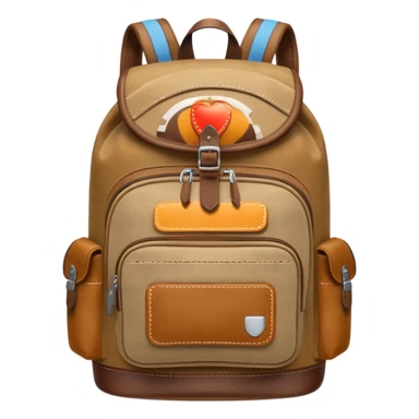 Backpack sticker