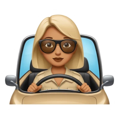 Simit araba kullanıyor sticker