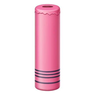 pink crayon sticker