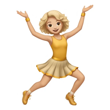 Dancing sticker