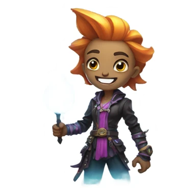 jinx from arcane sticker