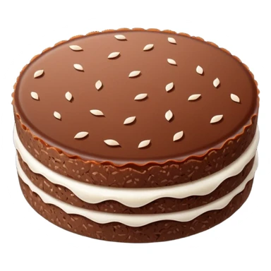 Thin Chocolate Rice Cake sticker