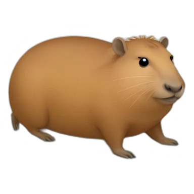 Capybara sur un capybara sur un Capybara sticker