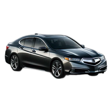 Acura TLX I Generation Black sticker