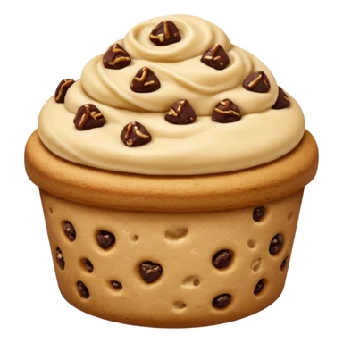 one filled DATE like mjool with like cookie dough topping  sticker