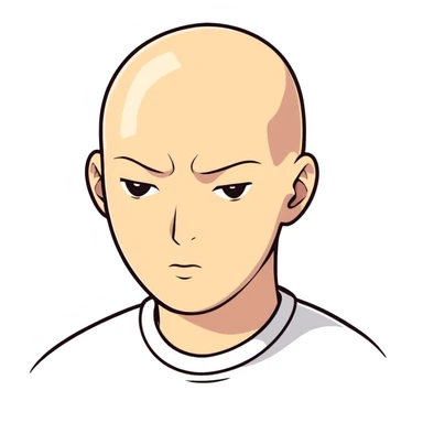 Bald head ghetto bitch  sticker
