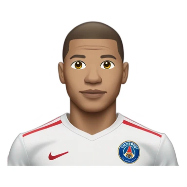 kylian mbappé wearing a indochine shirt sticker