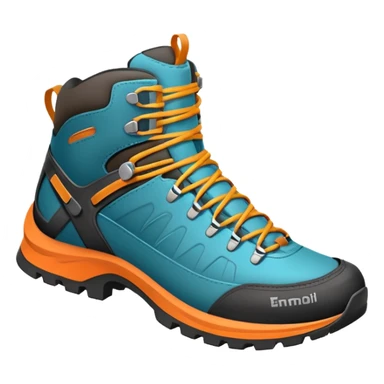 Colored treaking shoe sticker