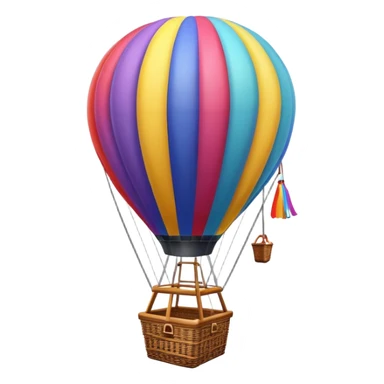 Balloon ride sticker