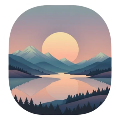 Dull-colored dusky romantic vintage aesthetic  sticker