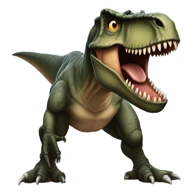 scary tyrannosaurus sticker
