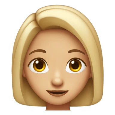 girl with eye twitching  sticker