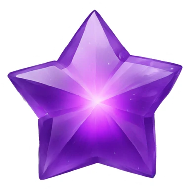amethyst star gem sticker