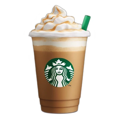 Starbucks latte sticker