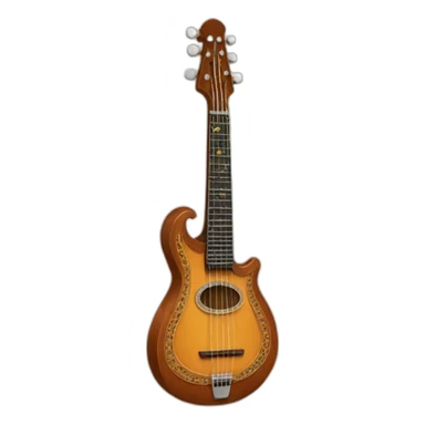 Indian sitar sticker