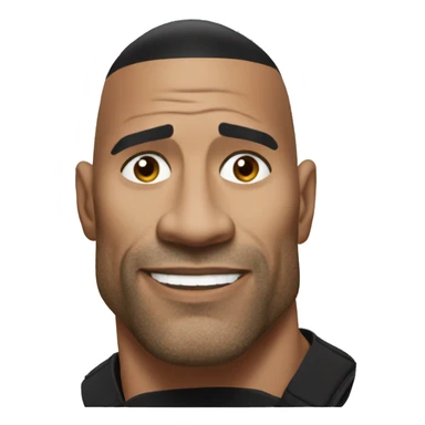 The Rock with cowhat sticker