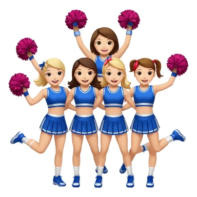 Cheerleaders sticker