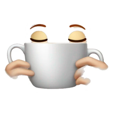 redhead girl inside a blanket sipping coffee eyes closed sticker