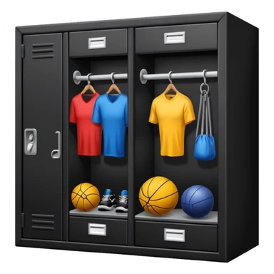 Gym locker room sticker