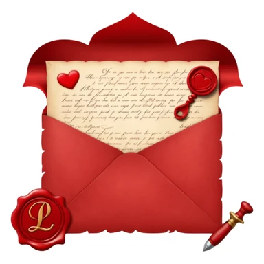 love letter sticker