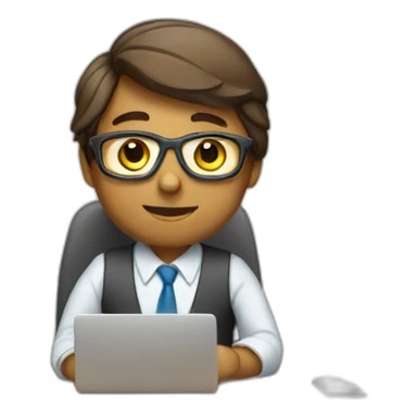 smart working sticker