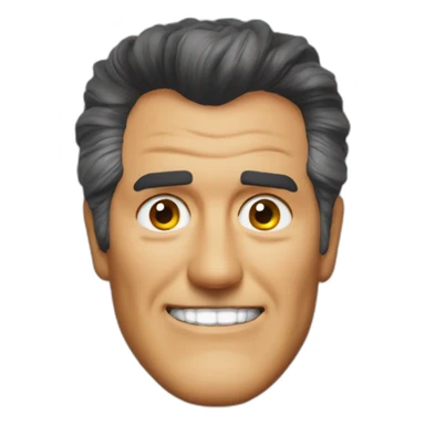 Bruce campbell eye wink sticker