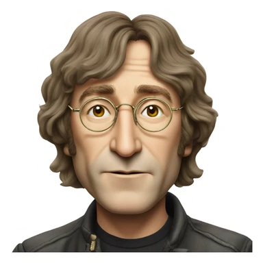 John Lennon sticker