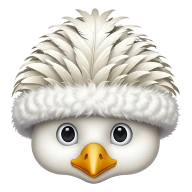 austrian feather hat sticker