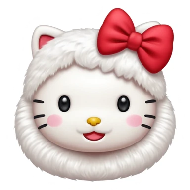 Hello kitty cartoon sticker