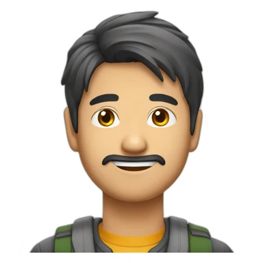 asian-man-lazy-coder-rahul-jalavadiya sticker