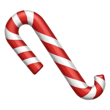 Candy cane single sticker