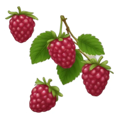 Framboises sticker