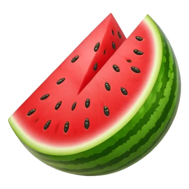 Watermelon half sticker