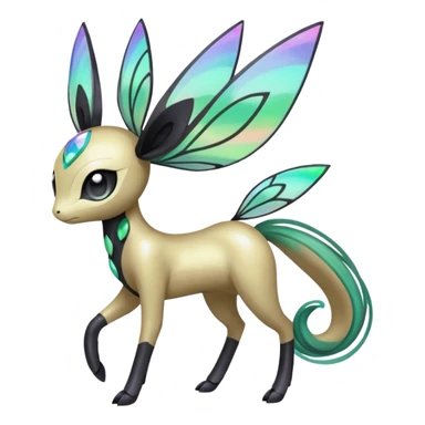 Meloetta-Inteleon-Pokémon-Fakémon-fusion-hybrid-creature sticker
