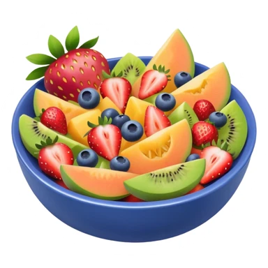 bowl of fruit salad























 sticker