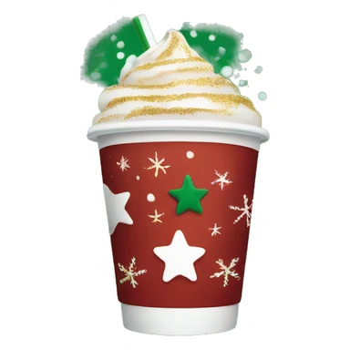 Starbucks holiday cup  sticker