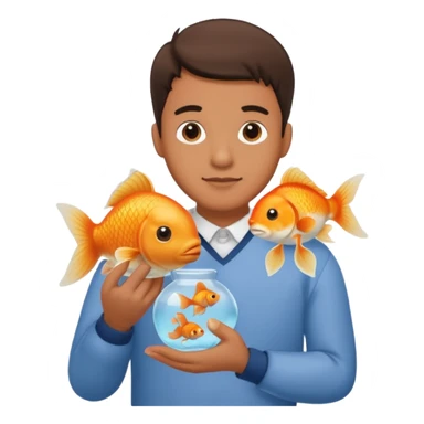 👨🏻🧸🐟 sticker