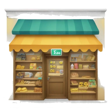 Tienda en teléfono  sticker