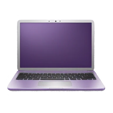plum purple laptop sticker