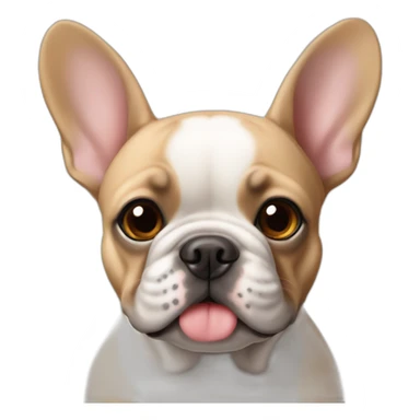 fawn french bulldog sticker