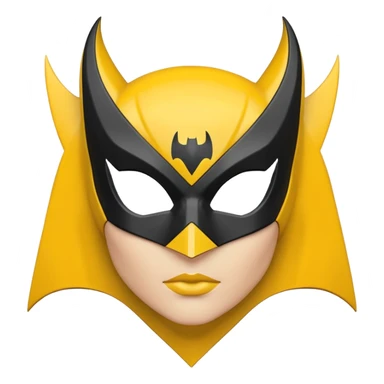 batgirl symbol sticker